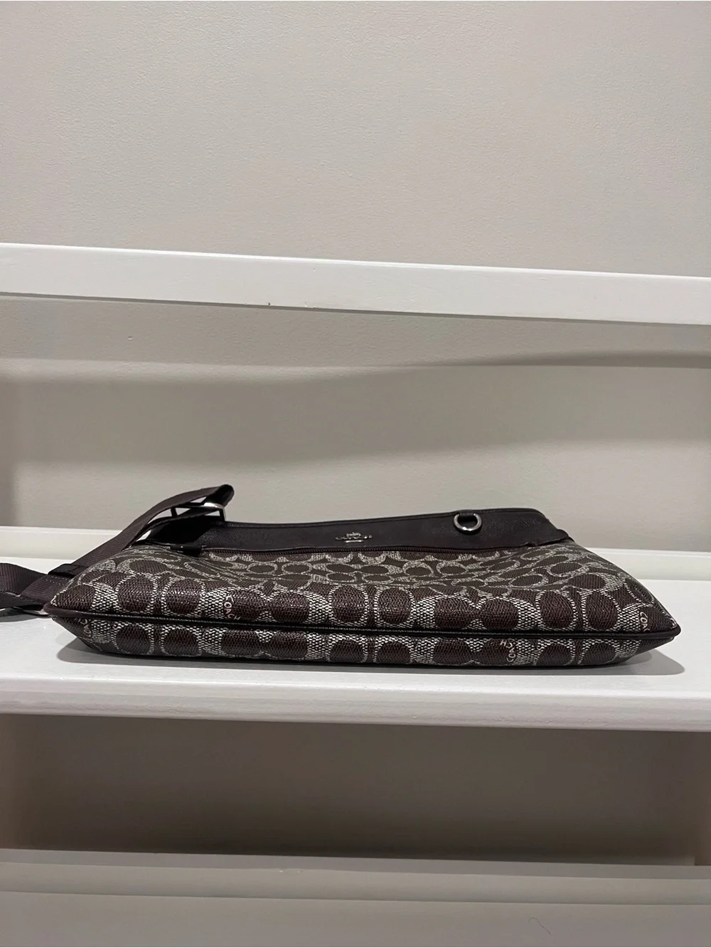 Coach Spencer Signature Crossbody in Brown